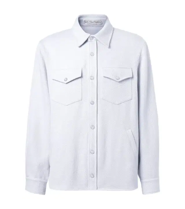 God's True Cashmere Explorer cashmere and cotton denim jacket