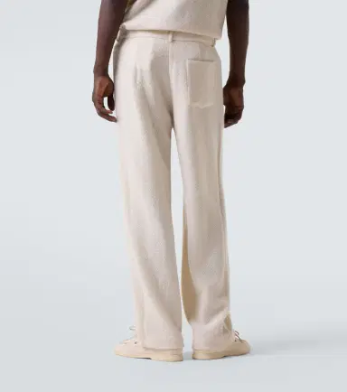 God’s True Cashmere Diamond cashmere straight pants with moonstone | Thumbnail 2