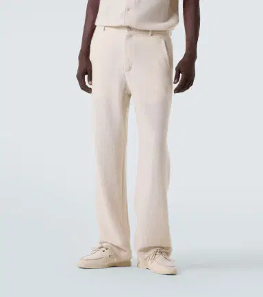 God’s True Cashmere Diamond cashmere straight pants with moonstone | Thumbnail 3