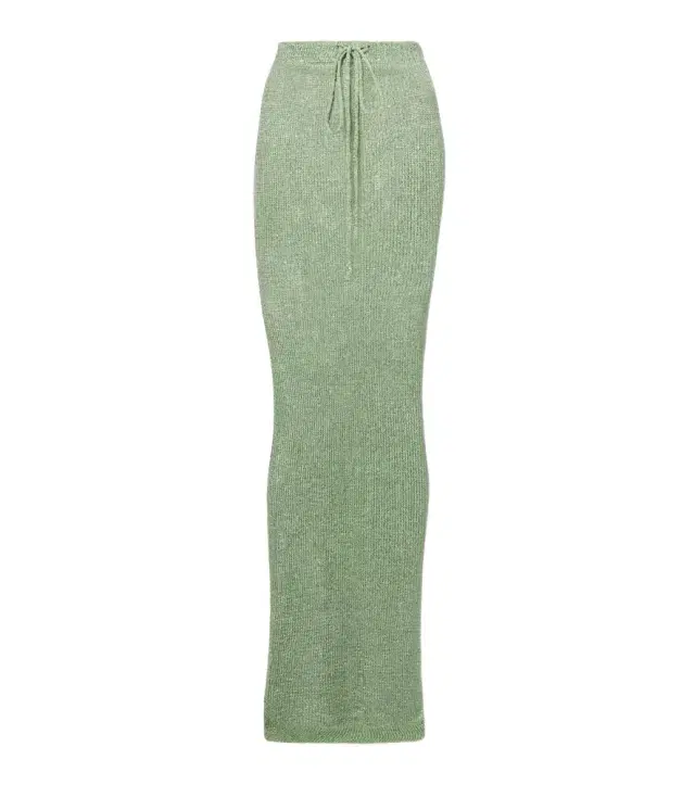 Bananhot Alma sequined knitted maxi skirt