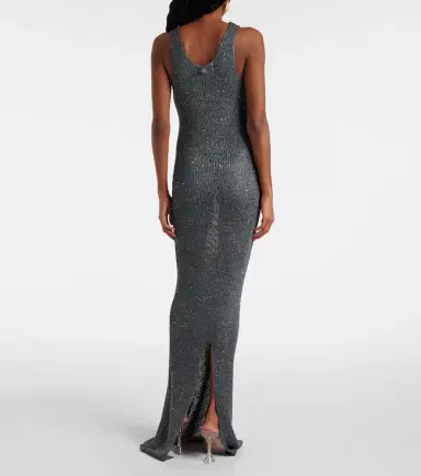 Bananhot Jules sequined knitted maxi dress | Thumbnail 2