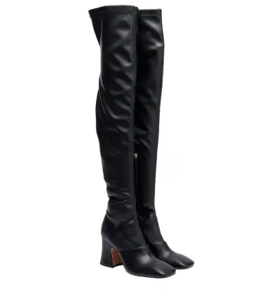 Chloe Chloé Janis 80 over-the-knee boots | Thumbnail 1 Chloe Chloé Janis 80 over-the-knee boots | Thumbnail 1
