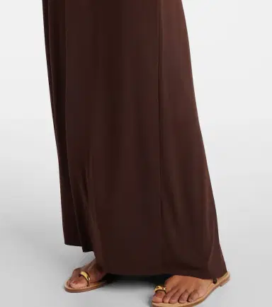 Bananhot Carrie halterneck jersey maxi dress | Thumbnail 3