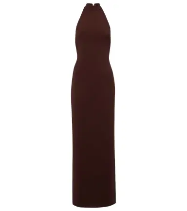 Bananhot Carrie halterneck jersey maxi dress | Thumbnail 1