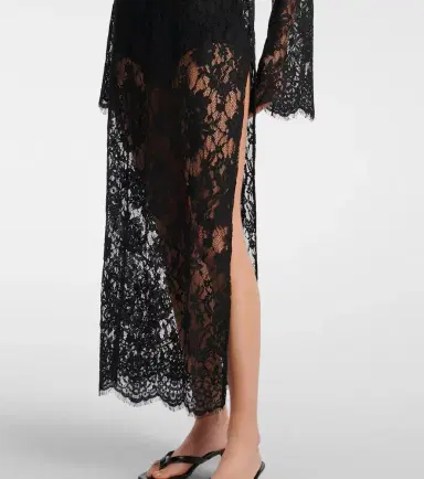 Bananhot Millie cotton lace maxi dress | Thumbnail 2