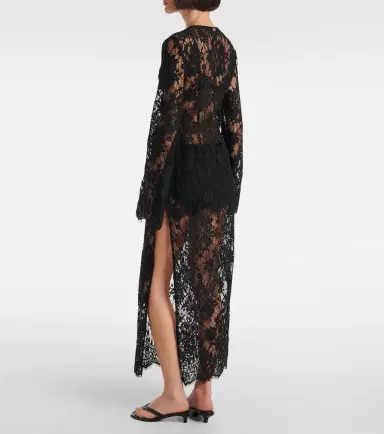 Bananhot Millie cotton lace maxi dress | Thumbnail 5