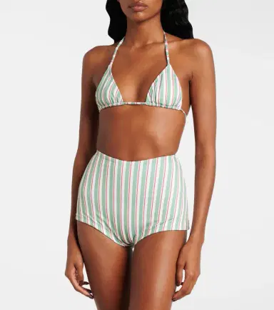 Bananhot Bell striped bikini top | Thumbnail 2