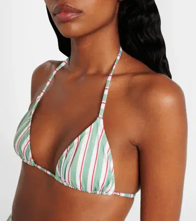 Bananhot Bell striped bikini top | Thumbnail 3