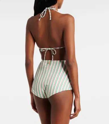 Bananhot Bell striped bikini top | Thumbnail 4
