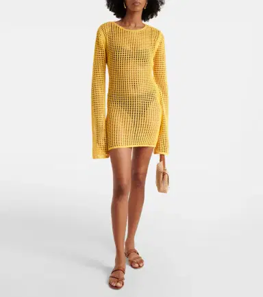 Bananhot Serena crochet minidress | Thumbnail 6