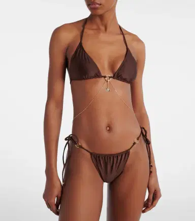 Bananhot Chain embellished bikini bottoms | Thumbnail 2