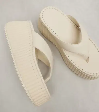 Chloé Chloé Nama leather platform thong sandals | Thumbnail 3 Chloé Chloé Nama leather platform thong sandals | Thumbnail 3