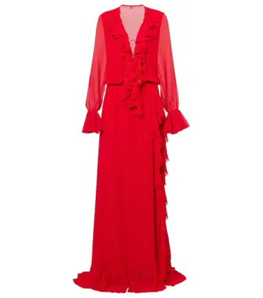 Bananhot Bellen ruffled maxi dress | Thumbnail 1