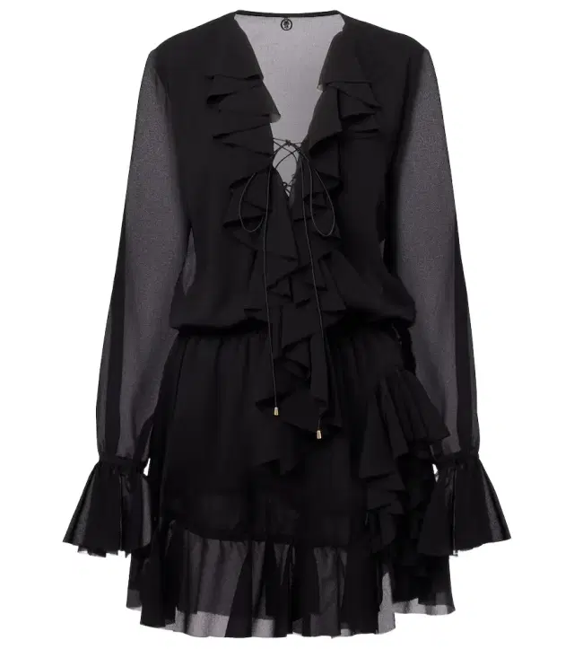 Bananhot Bellen ruffled minidress