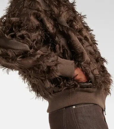 Brunello Cucinelli Feather-trimmed jacket | Thumbnail 5