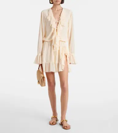 Bananhot Bellen ruffled minidress | Thumbnail 3