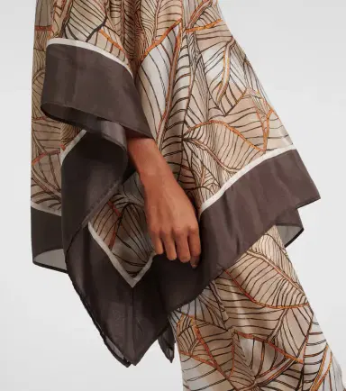 Brunello Cucinelli Printed silk shirt | Thumbnail 3