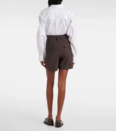 Brunello Cucinelli Monili wool-blend Bermuda shorts | Thumbnail 4