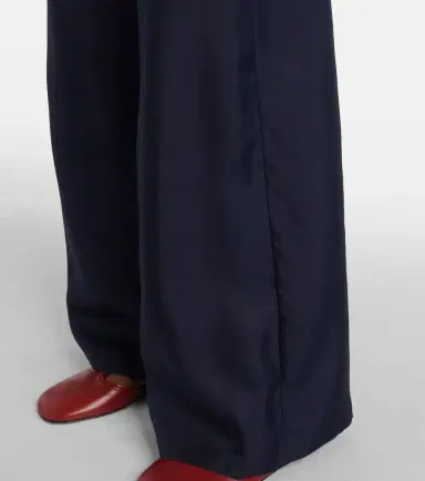ASCENO Isola silk wide-leg pants | Thumbnail 5