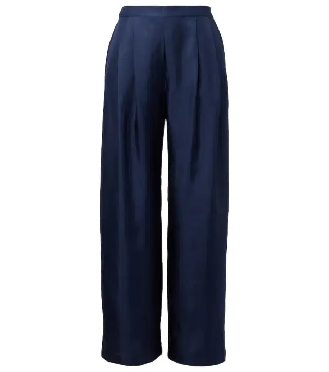 ASCENO Isola silk wide-leg pants