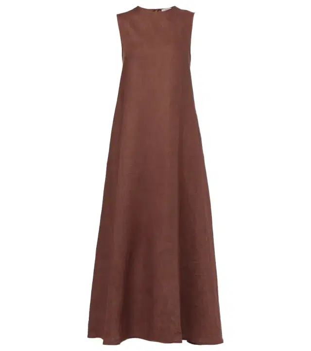 ASCENO Tallin linen maxi dress