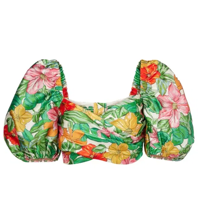 Alemais Alémais Amelia printed top