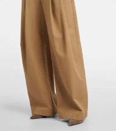 Brunello Cucinelli Monili cotton wide-leg pants | Thumbnail 5
