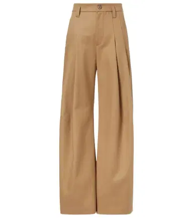 Brunello Cucinelli Monili cotton wide-leg pants | Thumbnail 1