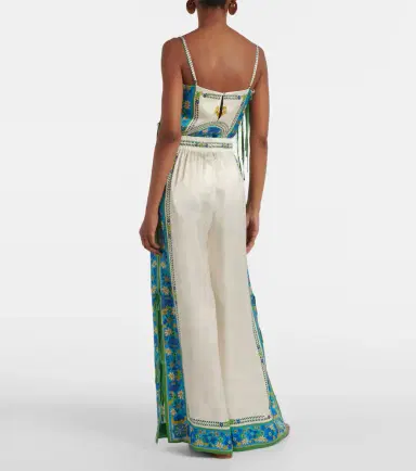 Alemais Alémais Vivianna printed high-rise wide-leg pants | Thumbnail 2 Alemais Alémais Vivianna printed high-rise wide-leg pants | Thumbnail 2