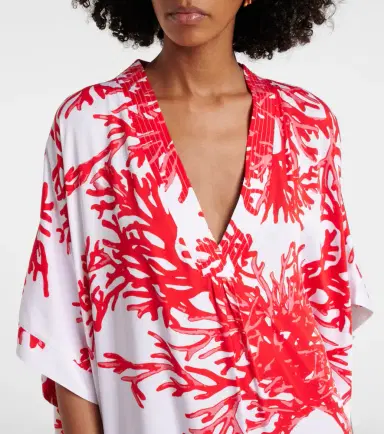 Melissa Odabash Vanessa printed kaftan | Thumbnail 2