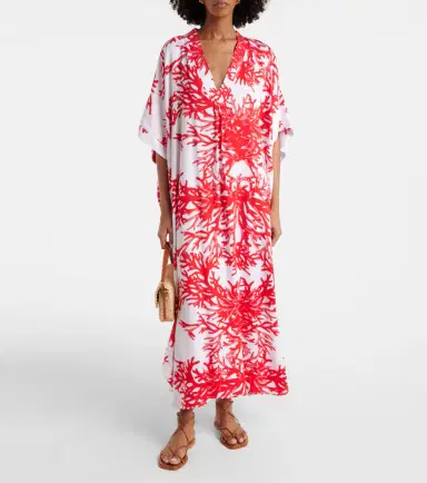 Melissa Odabash Vanessa printed kaftan | Thumbnail 5