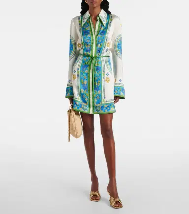 Alemais Alémais Vivianna printed shirt dress | Thumbnail 4
