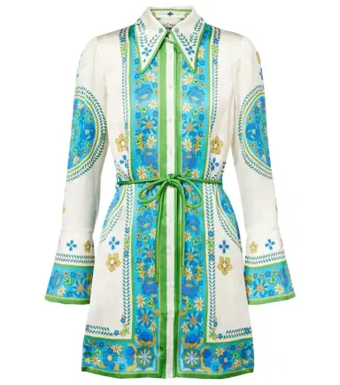 Alemais Alémais Vivianna printed shirt dress | Thumbnail 1
