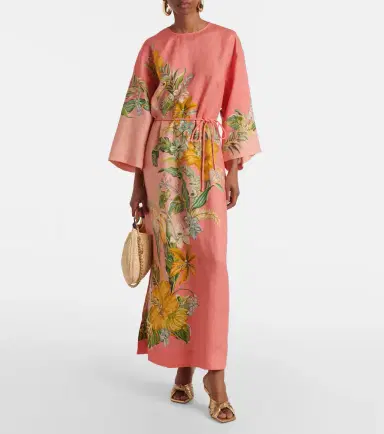 Alemais Alémais Anika floral maxi dress | Thumbnail 3
