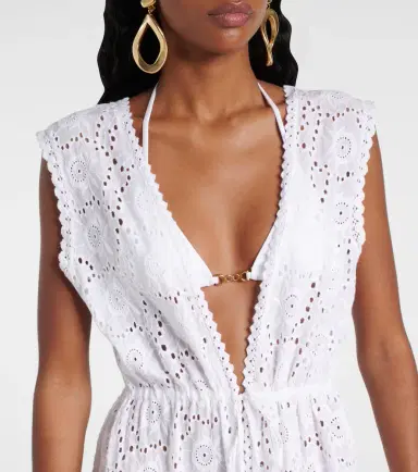 Melissa Odabash Tessa embroidered floral beach dress | Thumbnail 2