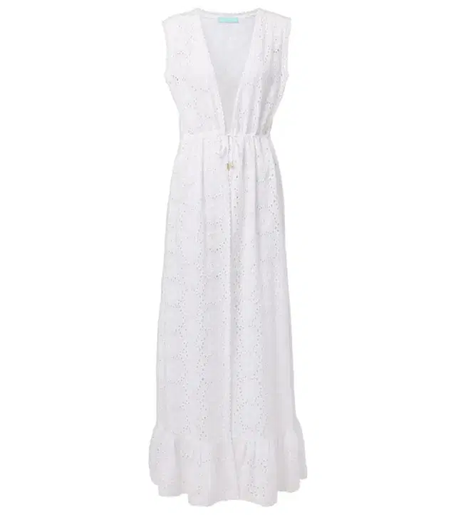 Melissa Odabash Tessa embroidered floral beach dress