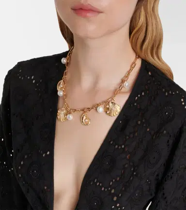 Melissa Odabash Pia cotton lace top | Thumbnail 3