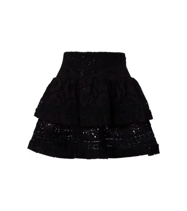 Melissa Odabash Riri cotton broderie miniskirt