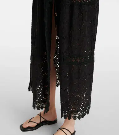 Melissa Odabash Robbie cotton lace kaftan | Thumbnail 4