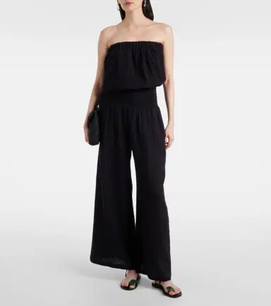 Melissa Odabash Naomi strapless cotton jumpsuit | Thumbnail 2