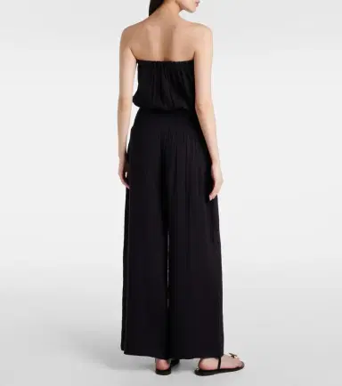 Melissa Odabash Naomi strapless cotton jumpsuit | Thumbnail 3