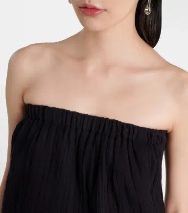 Melissa Odabash Naomi strapless cotton jumpsuit | Thumbnail 5