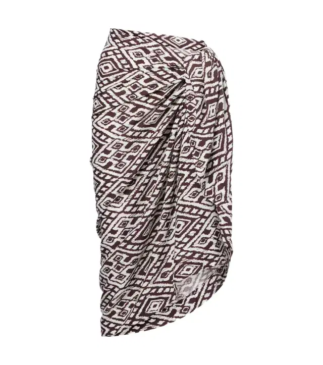 Melissa Odabash Pareo printed beach cover-up