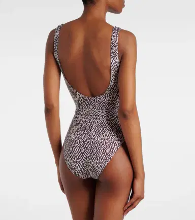 Melissa Odabash Rio belted swimsuit | Thumbnail 2