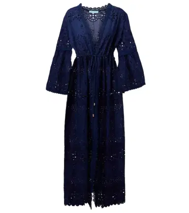 Melissa Odabash Tallulah broderie anglaise cotton kaftan | Thumbnail 1