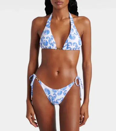 Melissa Odabash Bahamas printed bikini bottoms | Thumbnail 2