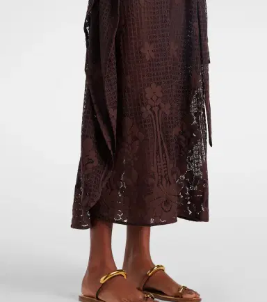 Melissa Odabash June cotton-blend kaftan | Thumbnail 4