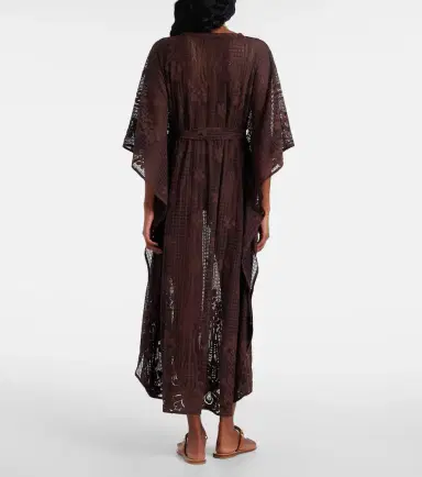 Melissa Odabash June cotton-blend kaftan | Thumbnail 5