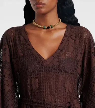 Melissa Odabash June cotton-blend kaftan | Thumbnail 6