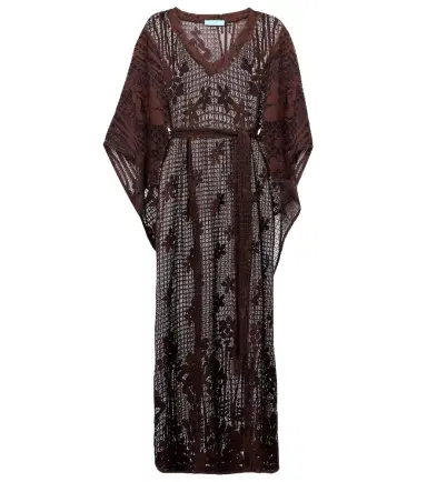 Melissa Odabash June cotton-blend kaftan | Thumbnail 1